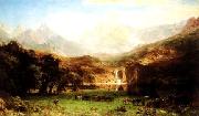 Albert Bierstadt The Rocky Mountains china oil painting artist